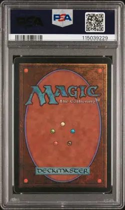 MTG - Fear - ALTERNATE 4th Edition Magic - Graded PSA 7 - Image 2