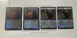LYDIA FRYE Foil Playset (x4: 2 Showcase) Assassin's Creed Magic MTG - Image 1