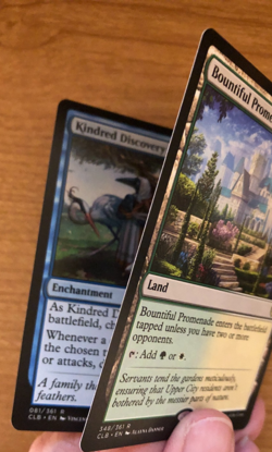 MTG Bountiful Promenade & Kindred Discovery Commander Legends NM - Image 4