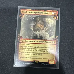 Gimli of the Glittering Caves 0434 Non-Foil NM Pack Fresh Showcase Scrolls - Image 1