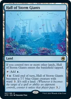 MTG Hall of Storm Giants - 257 / English / Near Mint - Image 1
