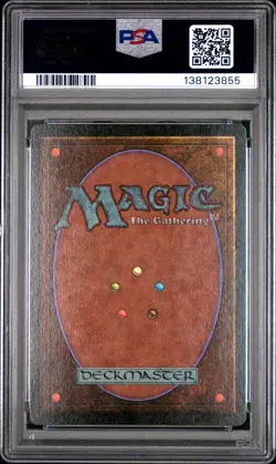 MTG - Wall of Wood - ALTERNATE 4th Edition Magic - Graded PSA 9 - Image 2