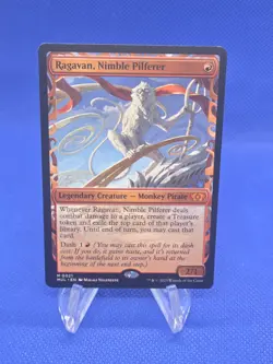 MTG March of the Machine Multiverse Legends Ragavan Nimble Pilferer 0021 Regular - Image 1