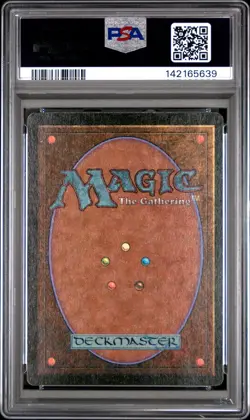 MTG - Disrupting Scepter - ALTERNATE 4th Edition Magic - Graded PSA 8 - Image 2