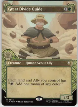 MTG Great Divide Guide Showcase Foil NM Avatar: The Last Airbender Magic 345 - Image 1