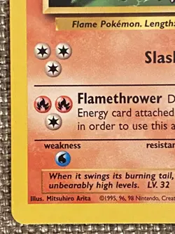 Charmeleon 1999 Pokemon TCG Base Set #24/102 - Near Mint - Image 4