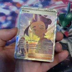 Pokemon Kieran Trainer Special Illustration 174/131 Prismatic Evolutions Holo - Image 3