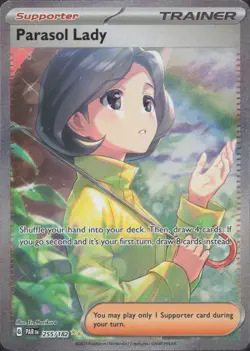 Pokemon TCG - Parasol Lady 255/182 Special Illustration Rare Paradox Rift -675 - Image 1