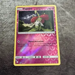 Flabebe 149/236 Reverse Holo Common - Cosmic Eclipse - Pokemon - LP - Image 1