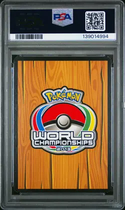 2013 POKEMON WORLD CHAMP DECK PROMO AMERICAN GOTHIC #BW50 TROPICAL BEACH PSA 7 - Image 2