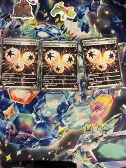 Pokemon TCG –X3 Ignition Energy 124/094 – Phantasmal Flames – Secret Rare – NM/M - Image 1