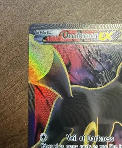 Pokemon TCG Umbreon EX 119/124 Full Art Ultra Rare XY Fates Collide - Image 2
