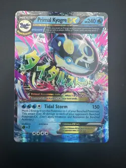 Pokemon TCG Primal Kyogre-EX Primal Clash 55/160 Holo Holo Rare EX - Image 1