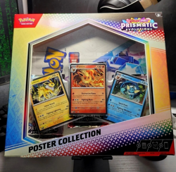 Pokemon TCG Scarlet & Violet Prismatic Evolutions Poster Collection Box - Image 1