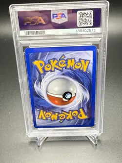 Pokemon Pikachu Pop Series 5 12/17 Misprint Inverted Back PSA 7 HOLO BLEED - Image 3