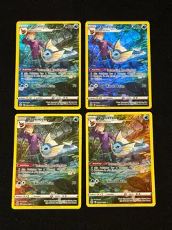 x4 Pokemon TCG Vaporeon TG02/TG30 Holo Brilliant Stars Trainer Gallery NM - Image 1