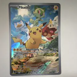 The Pokemon Company Pikachu SVP 027 Sv: Scarlet & Violet Promo Holo - Image 1
