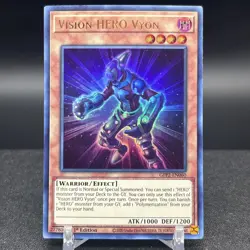 Vision Hero Vyon GFP2-EN060 1st Edition Ultra Rare Yugioh Card - Image 1