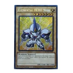 YuGiOh! Elemental HERO Neos (Chibi) (Secret Rare) BLMM-EN003 1st Edition NM - Image 1