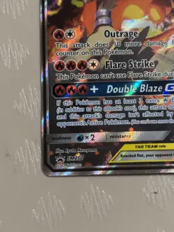 Pokemon Reshiram & Charizard GX Tag Team SM201 Promo Card - Image 4