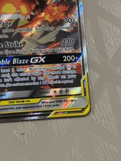 Pokemon Reshiram & Charizard GX Tag Team SM201 Promo Card - Image 5