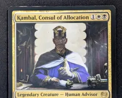 MTG Kambal, Consul of Allocation- STAMPED -Kaladesh Magic Card # 183 - Image 3