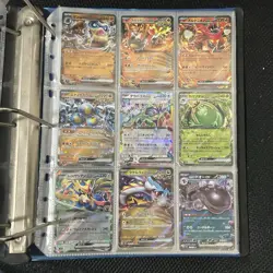 Huge Binder Collection Lot 170+ Pokemon Card Mixed EX SV Holo Full Art Jolteon - Image 3