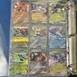 Huge Binder Collection Lot 170+ Pokemon Card Mixed EX SV Holo Full Art Jolteon - Image 4