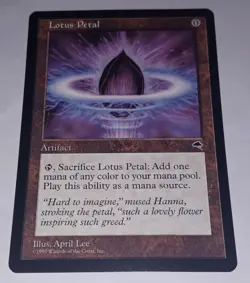 Lotus Petal Tempest Regular MTG Card - Image 1