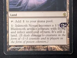 MTG Inkmoth Nexus- STAMPED -Mirrodin Besieged Magic the Gathering Card # 145 - Image 4