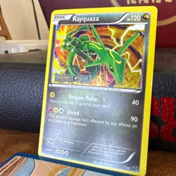 Rayquaza Holo Pokemon Card Dragon Vault 11/20 Pokemon TCG Basic 2012 - Image 1