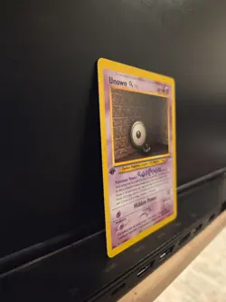 Unown [Q] 59/105 1st Edition Neo Destiny Vintage Pokemon Card TCG WOTC - Image 3