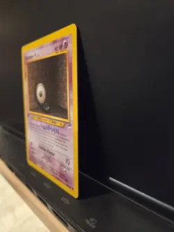 Unown [Q] 59/105 1st Edition Neo Destiny Vintage Pokemon Card TCG WOTC - Image 4