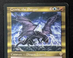MTG Crosis, the Purger- STAMPED -Invasion Magic the Gathering Card # 242 - Image 3