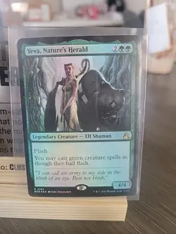 Yeva, Nature's Herald - Foil - NM - R - MTG - Image 1