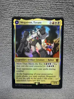 Megatron, Tyrant Universes Beyond: Transformers Foil 12/015 - Image 1