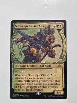 MTG Sovereign Okinec Ahau LCI 0309 Mythic Showcase EN Lost Caverns Ixalan - Image 1