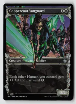 Coppercoat Vanguard (Showcase) *Foil* MAT 51 NM-LP - Image 1