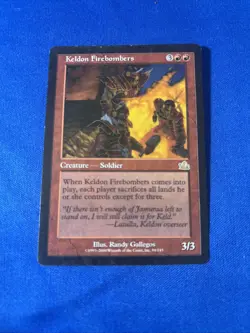 KELDON FIREBOMBERS LP Prophecy mtg Magic fast shipping - Image 1