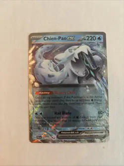 Lightly Played Chien-Pao ex - 061/193 - Double Rare Pokemon Paldea Evolved - Image 1