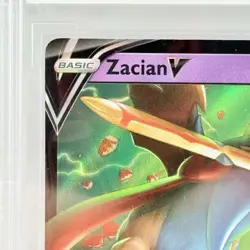 2021 Pokemon TCG 25th Celebrations #16 Zacian V Graded BCCG 10 - Image 3