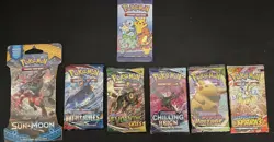 Pokemon Booster Pack Lot – Evolving Skies, Chilling Reign, Variety Bundle - Image 1