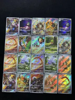2025 Pokemon TCG S-Chinese Hisuian Goodra Pyroar AR Art Rare Holo Lot*20 BL25 - Image 1