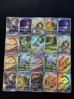 2025 Pokemon TCG S-Chinese Hisuian Goodra Pyroar AR Art Rare Holo Lot*20 BL25 - Image 2