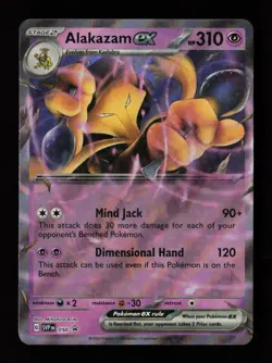 Alakazam ex 050 Holo SV: Scarlet & Violet Promo Pokemon Card - Image 1