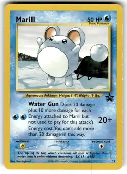 Marill - 29 - Pokemon Wizards Black Star Promo Card NM - Image 1