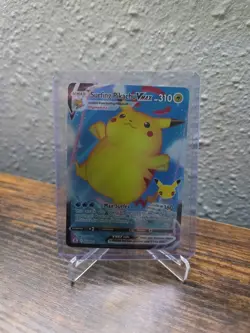 Pokemon Celebrations Surfing Pikachu VMAX 009/025 NM - Image 1