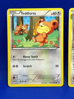 Pokemon Tcg Teddiursa RC13/RC25 & Ursaring RC16/RC25 Radiant Collection Holo - Image 2