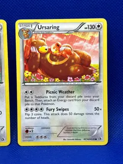 Pokemon Tcg Teddiursa RC13/RC25 & Ursaring RC16/RC25 Radiant Collection Holo - Image 3