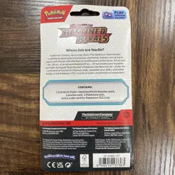 Pokemon TCG Destined Rivals Blister Pack 1 Booster Pack Eevee Promo Factory Seal - Image 4